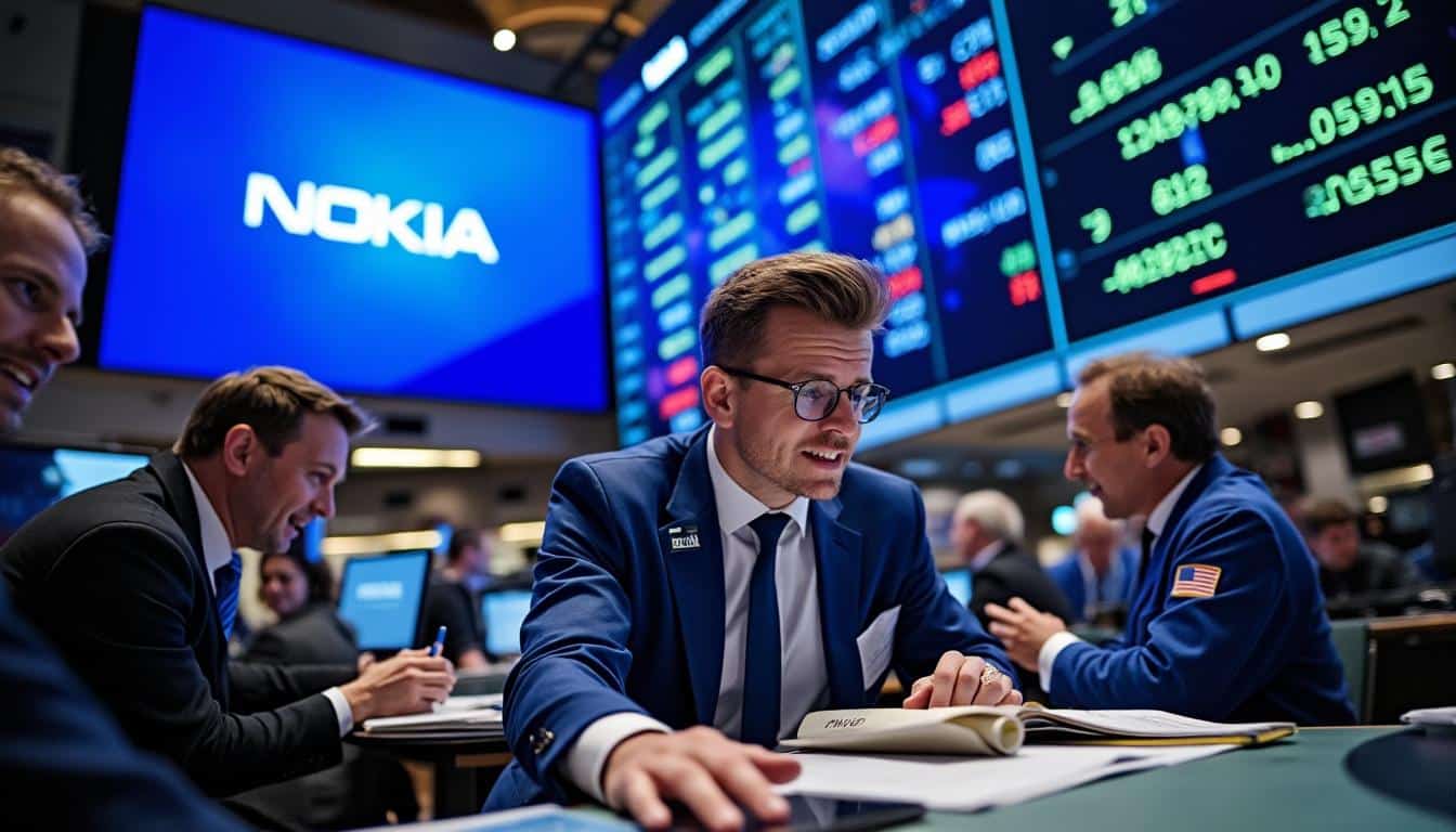 Illustration: Comment le groupe finlandais Nokia est entré dans le CAC 40 et pourquoi cela a marqué le marché