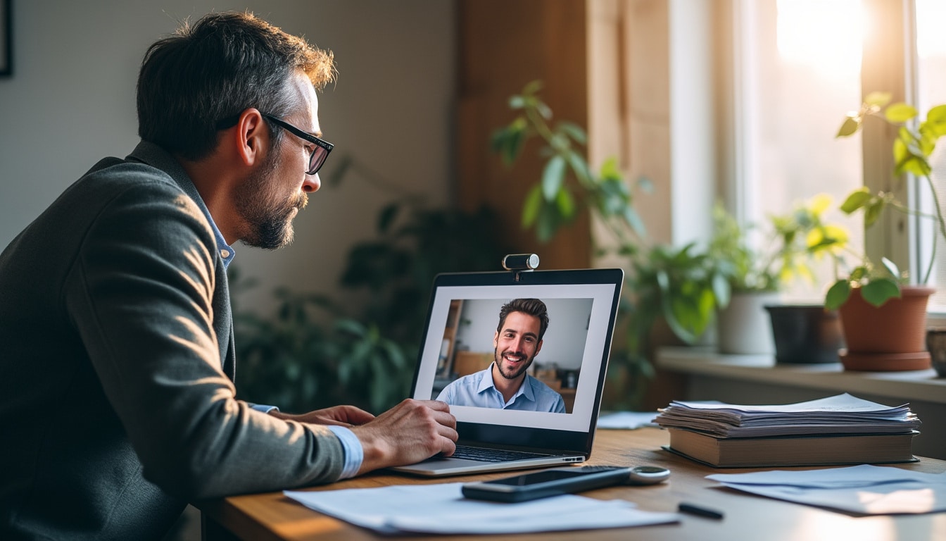 Illustration: Découvrir le fonctionnement du service de vidéoposte pour l’authentification en ligne